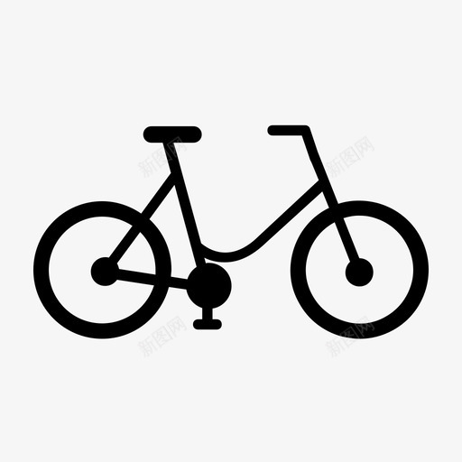 自行车城市骑行图标svg_新图网 https://ixintu.com 城市 自行车 自行车和自行车 街道 骑行