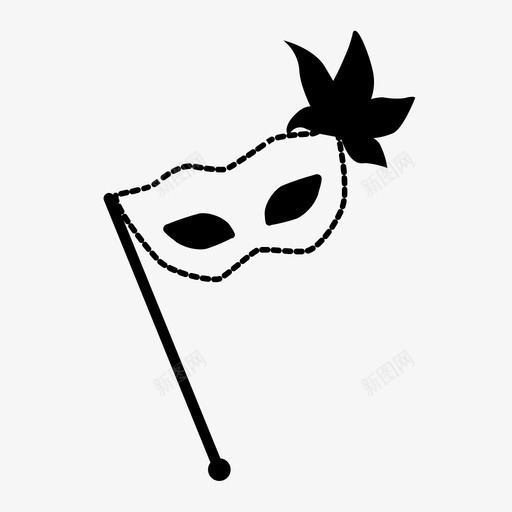 眼罩狂欢节伪装图标svg_新图网 https://ixintu.com 伪装 威尼斯 派对 狂欢节 眼罩