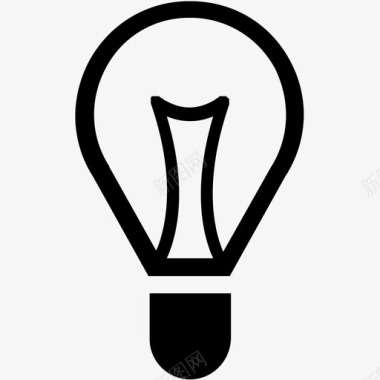 创意方案灯具灯泡图标图标