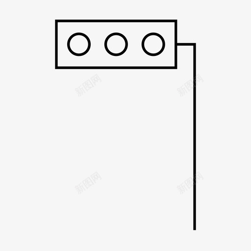交通道路车站图标svg_新图网 https://ixintu.com 交通 网络用户界面线路 车站 道路