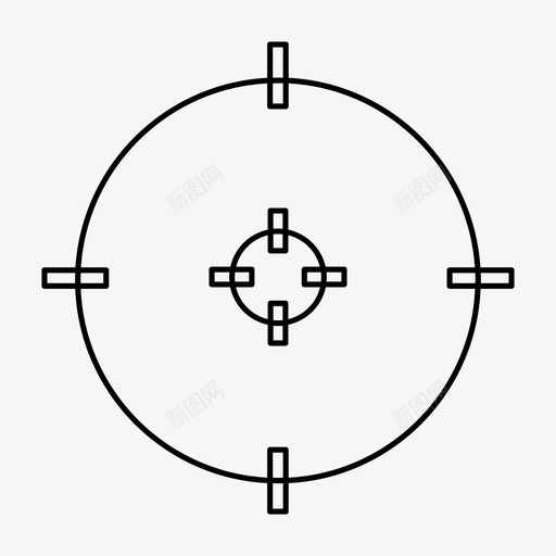 聚焦瞄准聚焦摄像机图标svg_新图网 https://ixintu.com 狙击手 目标 瞄准 聚焦 聚焦摄像机