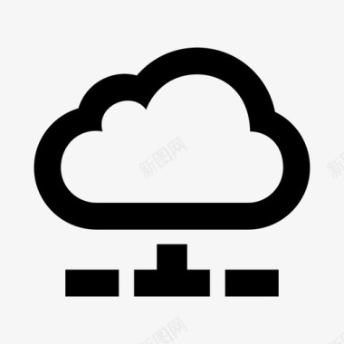 iconmonstr-cloud-15-icon图标