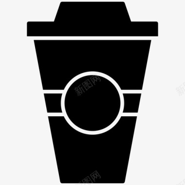 咖啡杯子马克杯图标图标