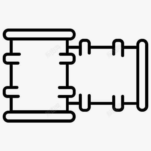 油桶污染稀薄图标svg_新图网 https://ixintu.com 污染稀薄 油桶