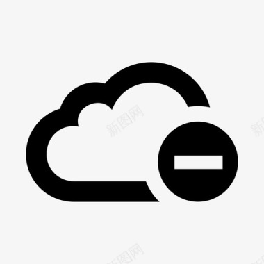 iconmonstr-cloud-10-icon图标