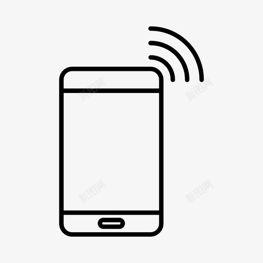 呼叫移动信号wifi图标svg_新图网 https://ixintu.com wifi 呼叫 移动信号