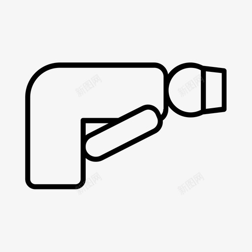 弓表情符号图标svg_新图网 https://ixintu.com 弓 表情符号