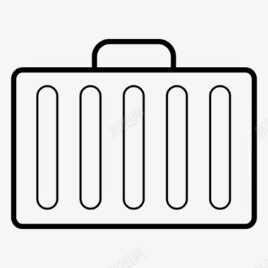 行李包假期图标图标
