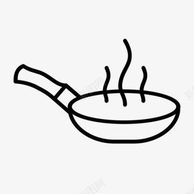 锅热锅水壶图标图标