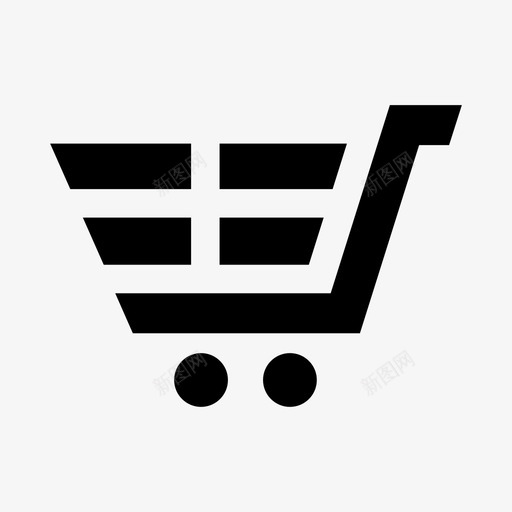 iconmonstr-shopping-cart-6-iconsvg_新图网 https://ixintu.com iconmonstr-shopping-cart-6-icon