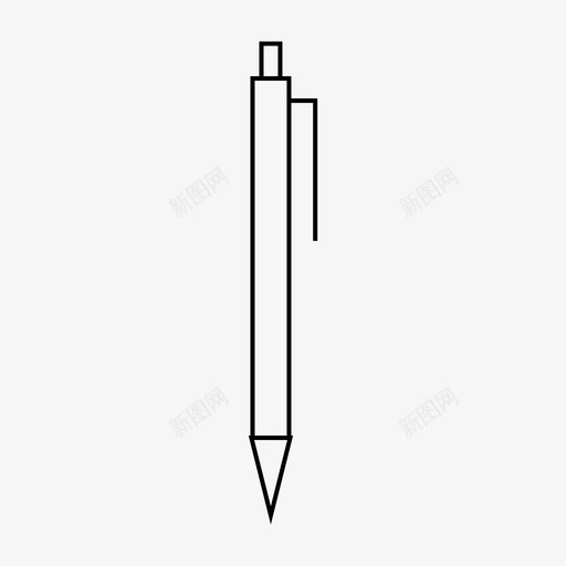 钢笔圆珠笔办公室图标svg_新图网 https://ixintu.com 办公室 办公电话 圆珠笔 工作 签名 钢笔