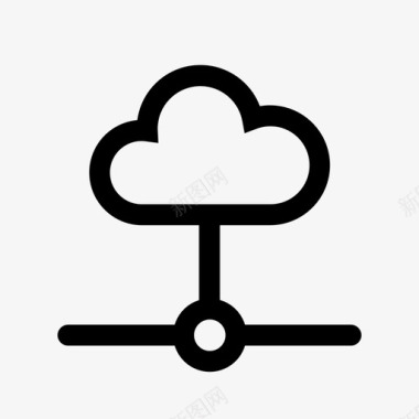 云连接接入网络图标图标