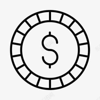 赌场筹码赌博蒙特卡洛图标图标