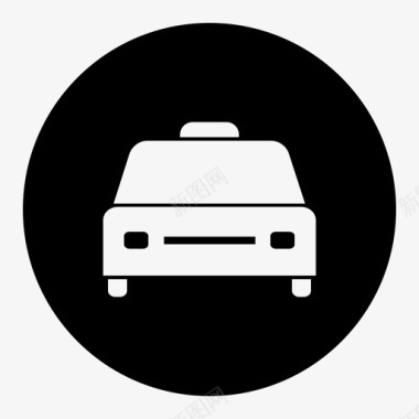 出租车出租汽车出租车服务图标图标