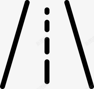 车道辅助自动驾驶仪汽车图标图标
