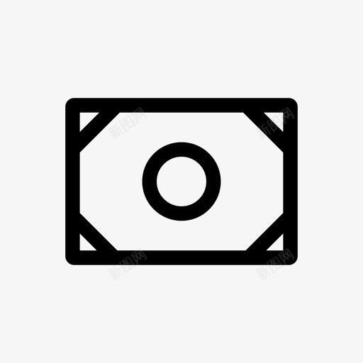 现金钞票钱图标svg_新图网 https://ixintu.com 付款 现金 财务 钞票 钱