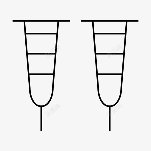 拐杖受伤健康保险图标svg_新图网 https://ixintu.com 健康保险 受伤 拐杖
