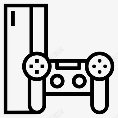 playstation游戏机gamer图标图标