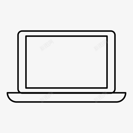 macbook电脑笔记本电脑图标svg_新图网 https://ixintu.com macbook 技术 电脑 笔记本电脑