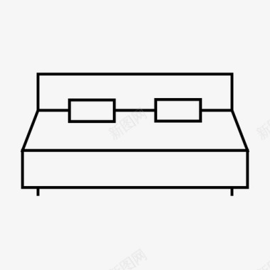 床床架沙发图标图标
