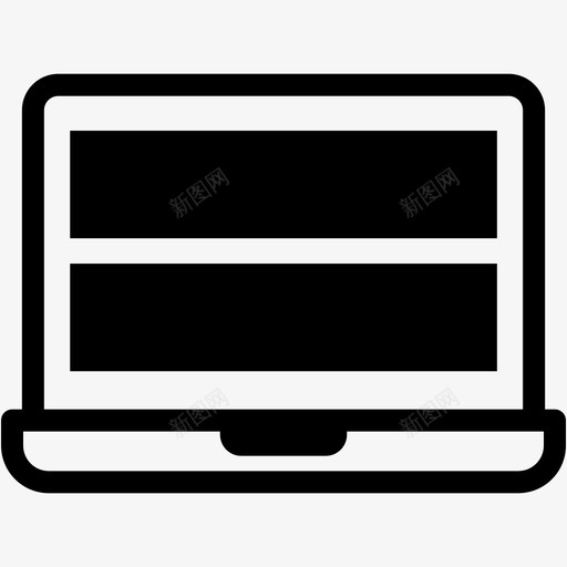 布局列桌面图标svg_新图网 https://ixintu.com 列 布局 显示器 桌面 界面 笔记本电脑 笔记本电脑混合