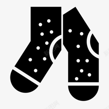 长袜袜子保暖图标图标