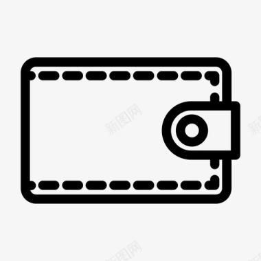 钱包卡信用卡图标图标
