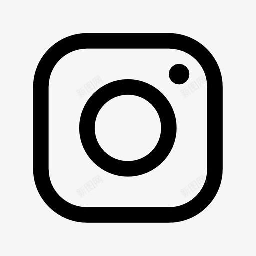 摄像头instagram用户界面图标svg_新图网 https://ixintu.com instagram 摄像头 用户界面