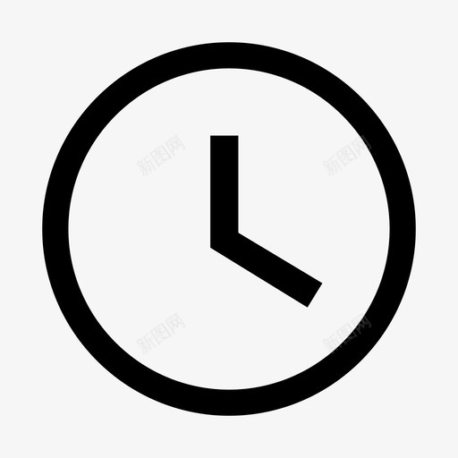 ic_clocksvg_新图网 https://ixintu.com ic_clock