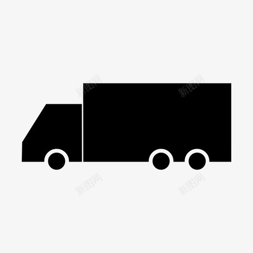 卡车代理商汽车图标svg_新图网 https://ixintu.com 代理商 卡车 汽车 购买 购物 送货