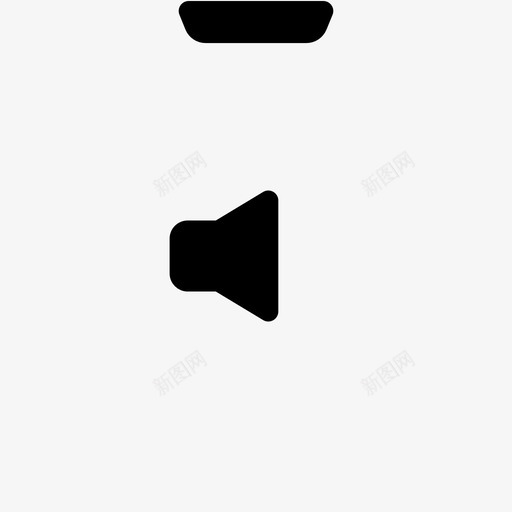 声音手机设备图标svg_新图网 https://ixintu.com 声音 手机 智能手机 智能手机vol1 设备