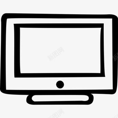 电脑屏幕电脑桌面图标图标