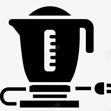 锅炉电器电水壶图标图标