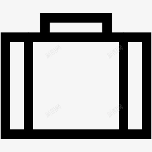 行李箱商务材料标图标svg_新图网 https://ixintu.com 商务 材料设计图标 行李箱