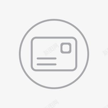 公司信息无色图标