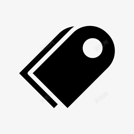 标签徽章品牌图标svg_新图网 https://ixintu.com 品牌 在线营销字形图标第一卷 徽章 技术 标签 贴纸