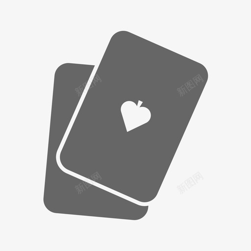 pokersvg_新图网 https://ixintu.com poker 填充 单色 精美 扁平