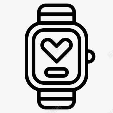 智能手表电子产品腕表图标图标