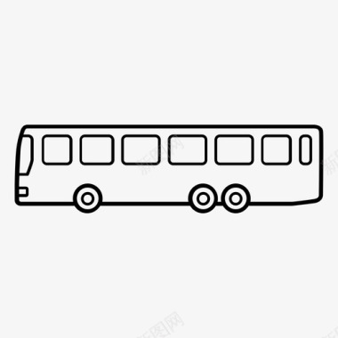客车公共汽车服务多巴士图标图标