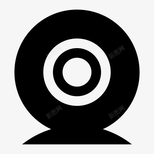 视频svg_新图网 https://ixintu.com 视频 上传 线性 扁平 单色 圆润 伺客
