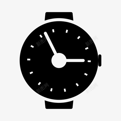 手表时钟购物图标svg_新图网 https://ixintu.com 手腕 手表 时钟 时间 购物 购物和电子商务图标第一卷