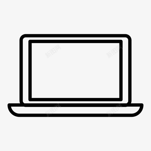 macbook电脑笔记本电脑图标svg_新图网 https://ixintu.com macbook 技术 电脑 笔记本电脑