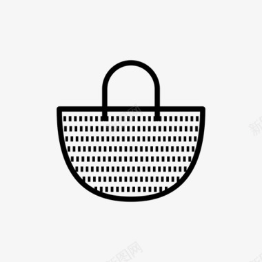 购物袋电子商务钱包图标图标