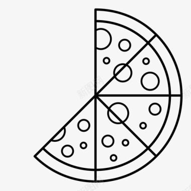 披萨八分之五除法五除以八图标图标