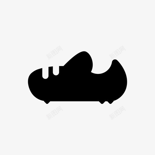 足球鞋鞋钉图标svg_新图网 https://ixintu.com 足球鞋 鞋钉