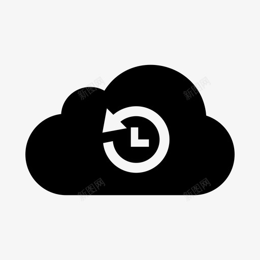 iconmonstr-cloud-18-iconsvg_新图网 https://ixintu.com iconmonstr-cloud-18-icon