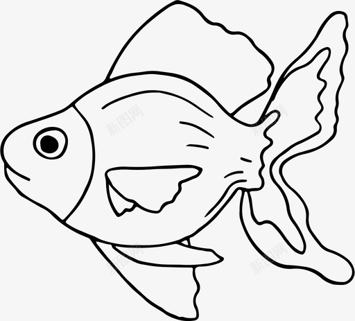 鱼海洋动物海图标svg_新图网 https://ixintu.com 水下世界 海 海底 海洋世界 海洋动物 鱼