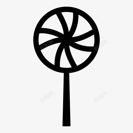 糖果食物糖图标svg_新图网 https://ixintu.com 包装糖 糖 糖果 食物