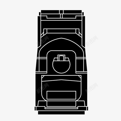 战争车汽车战争游戏图标svg_新图网 https://ixintu.com 战争游戏 战争车 汽车战争 游戏 视频游戏 车辆