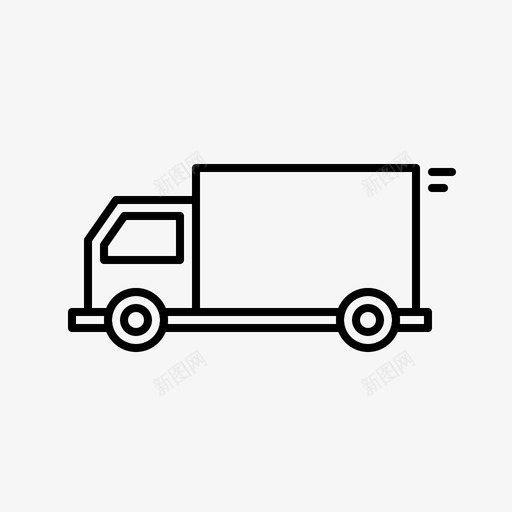 卡车承运人货物图标svg_新图网 https://ixintu.com 卡车 工业图标 承运人 货物 车辆 运输工具